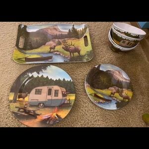 RV Camper Dish Set